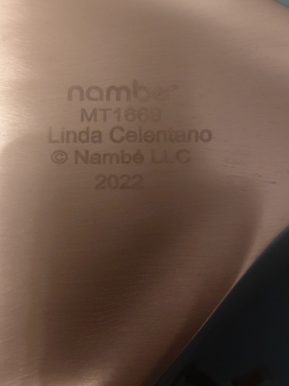 Nambe 9" Ribbon Bowl - Picture 3 of 3